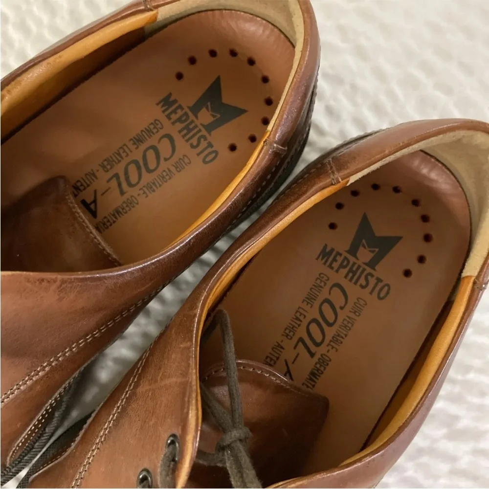 MEPHISTO‎ made In France Goodyear Welt Air Relax Bicycle Toe Oxford Size 9
